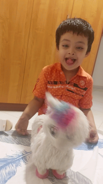 Mom and son at first book signing